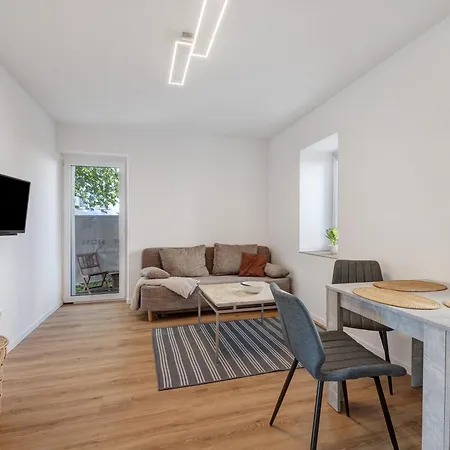 Апартаменты Schoene Gartenwohnung, Modern, W-lan *